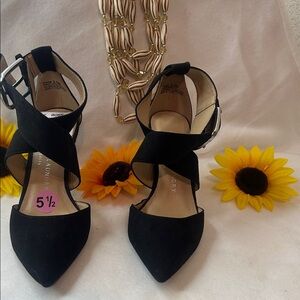 Black Women's Chinese Laundry Heels #005